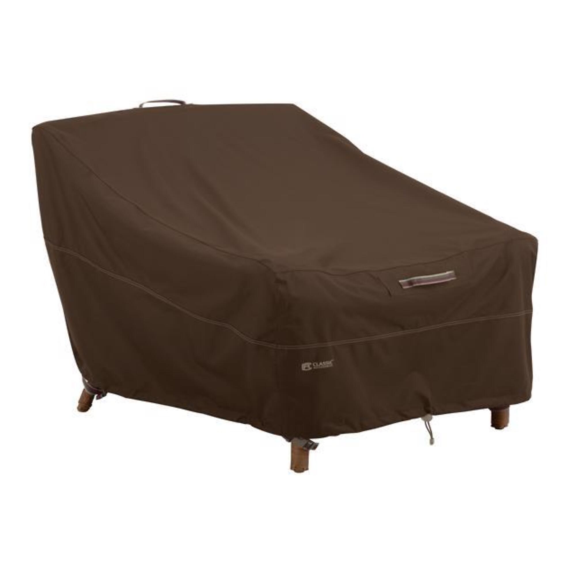 Classic Accessories Madrona Deep Seat Lounge Chair Cover, Brown, Polyester, Model# 55-741-016601-RT